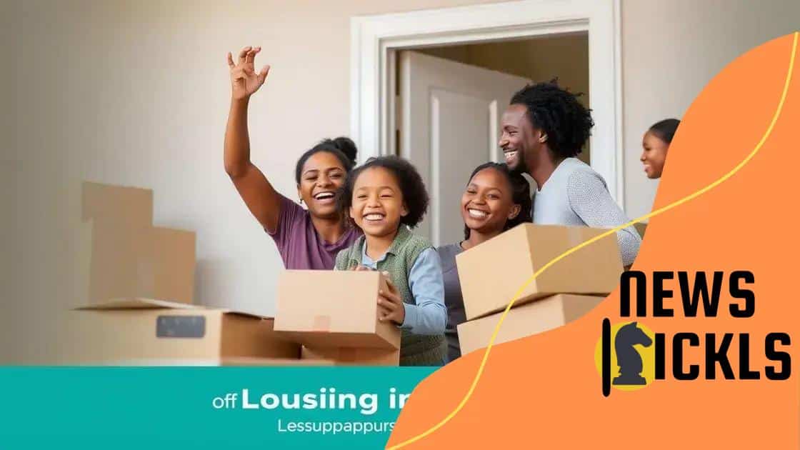 Success stories from housing interventions