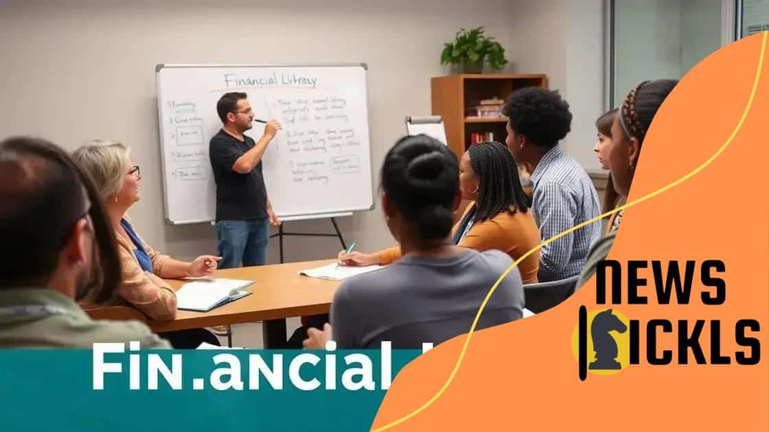 Tools to improve financial literacy