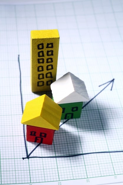 A graph illustrating the concept of diversification, showing how ETFs spread risk across multiple assets compared to investing in single stocks. The graph should visualize risk reduction and portfolio stability.
