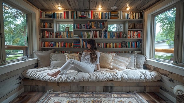 Create a Cozy Reading Nook: DIY Bench with Book Storage