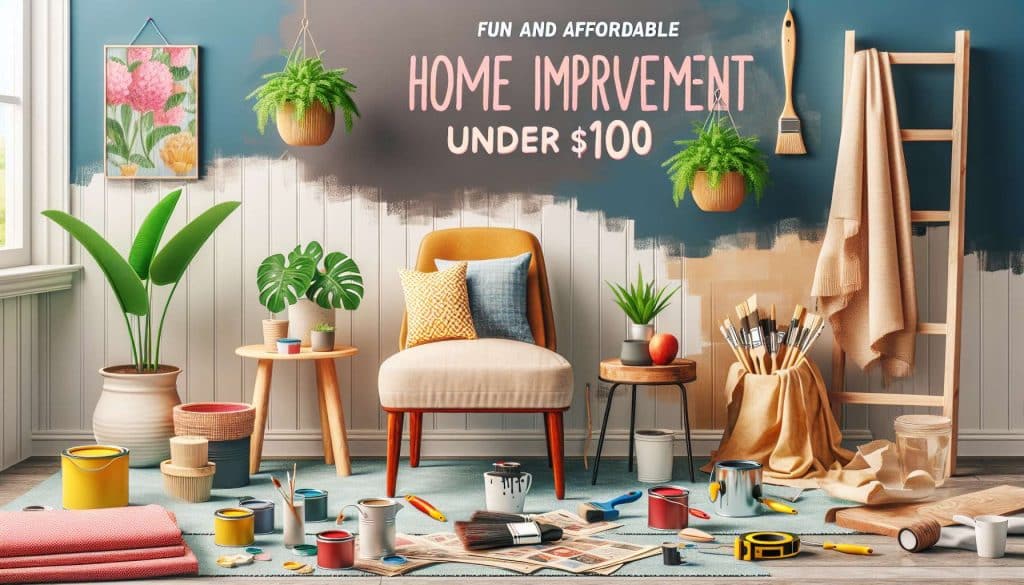 Revamp Your Home Under $100: Fun & Affordable DIY Tips!