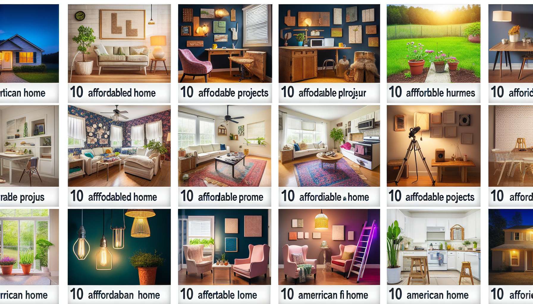 Elevate Your American Home: 10 Budget-Friendly DIY Projects