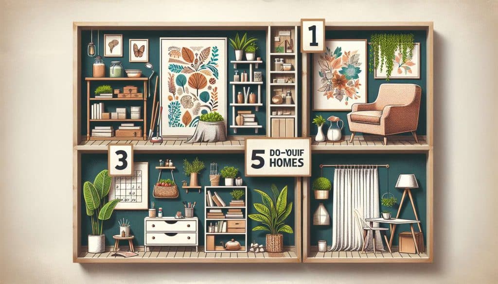 Transform Your Home: 5 Stylish and Functional DIY Projects