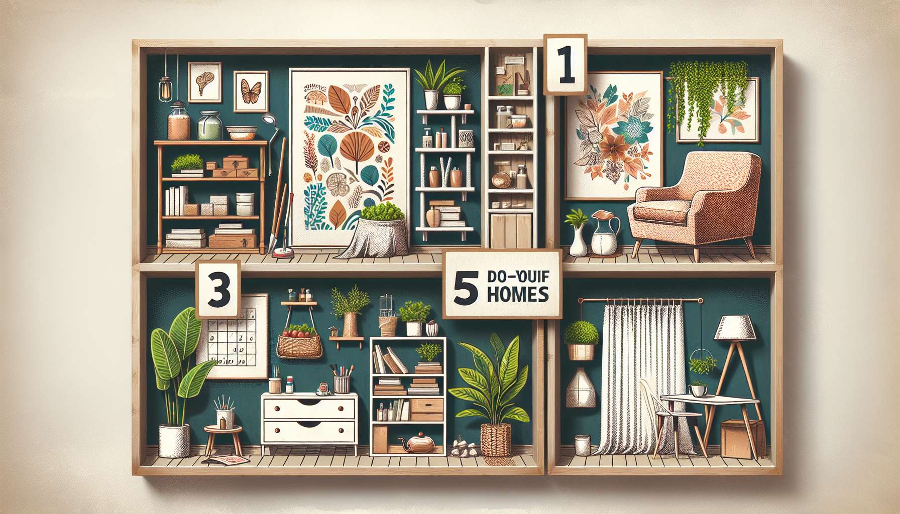 Transform Your Home: 5 Stylish and Functional DIY Projects