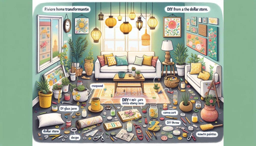 Budget-Friendly Home Makeover: Creative DIY Projects with Dollar Store Finds