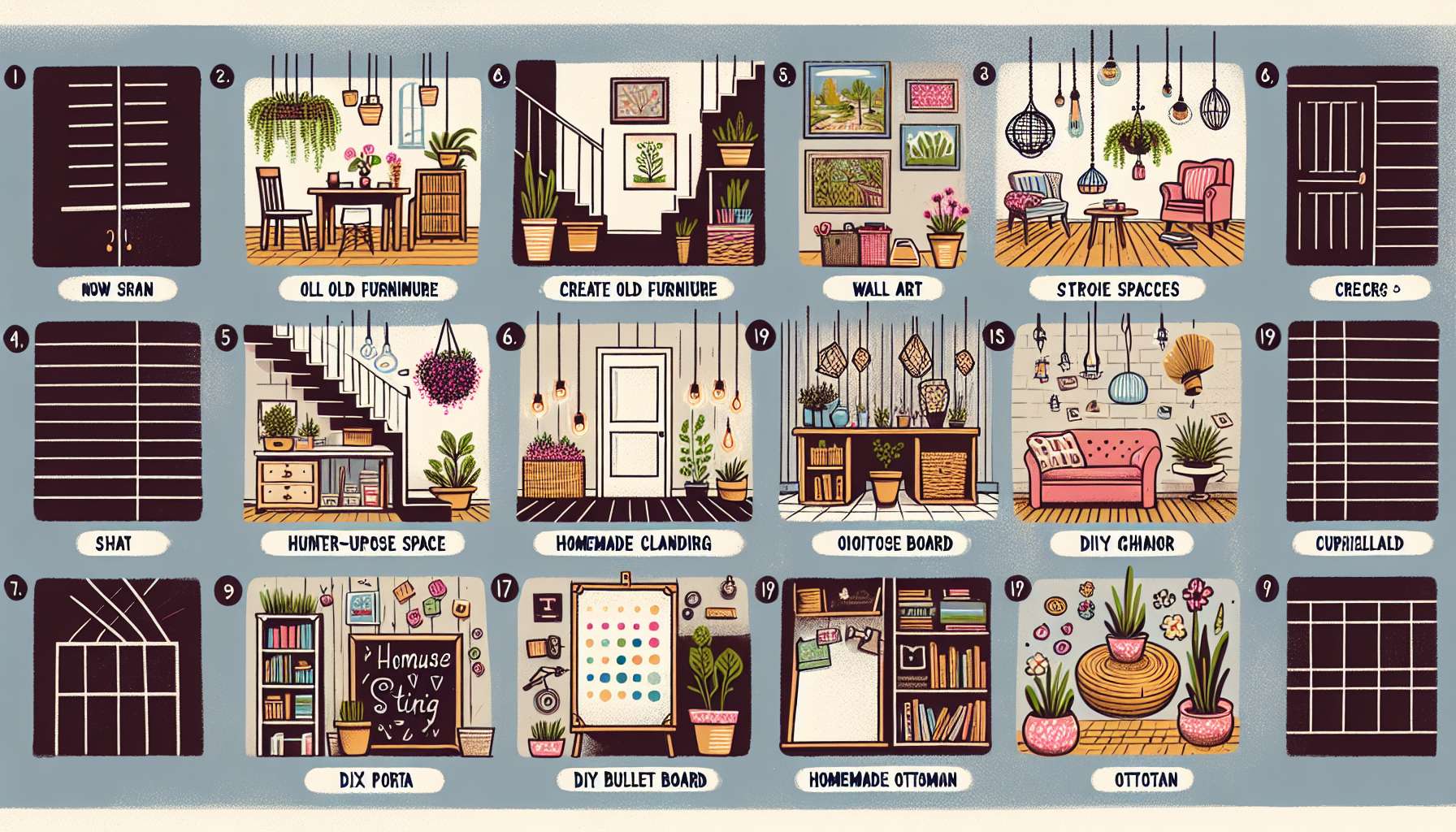 Revamp Your Home: 10 Easy and Creative DIY Projects