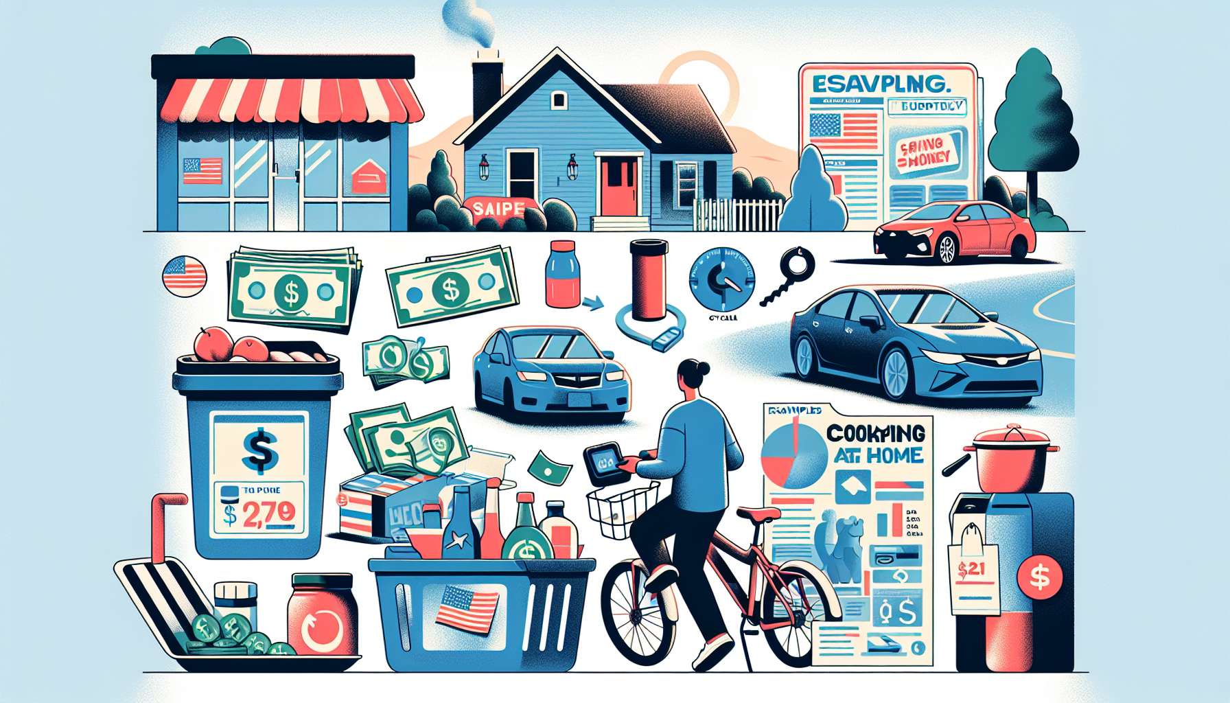 Simple Strategies for Saving Money and Living Frugally in America