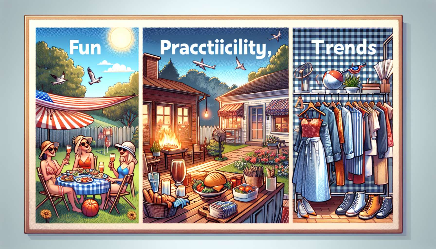 Live the American Way: Blend Fun, Practicality & Trends