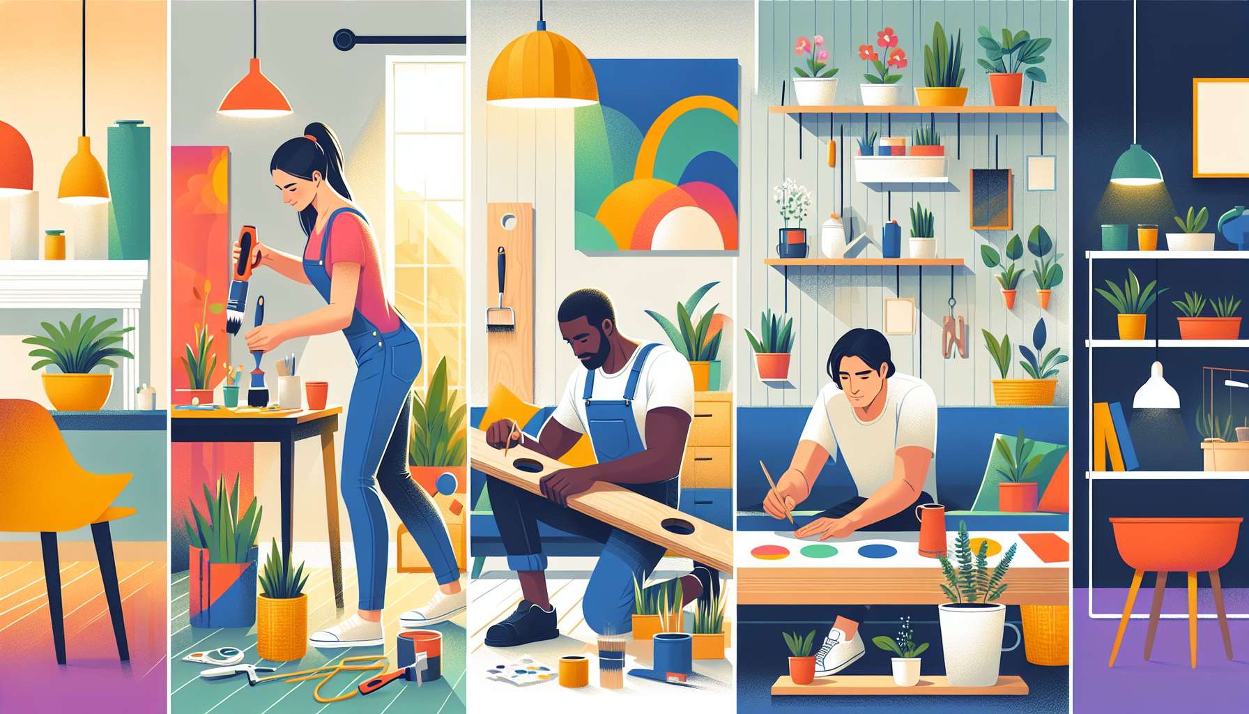 Transform Your Living Space: Easy and Affordable DIY Home Projects