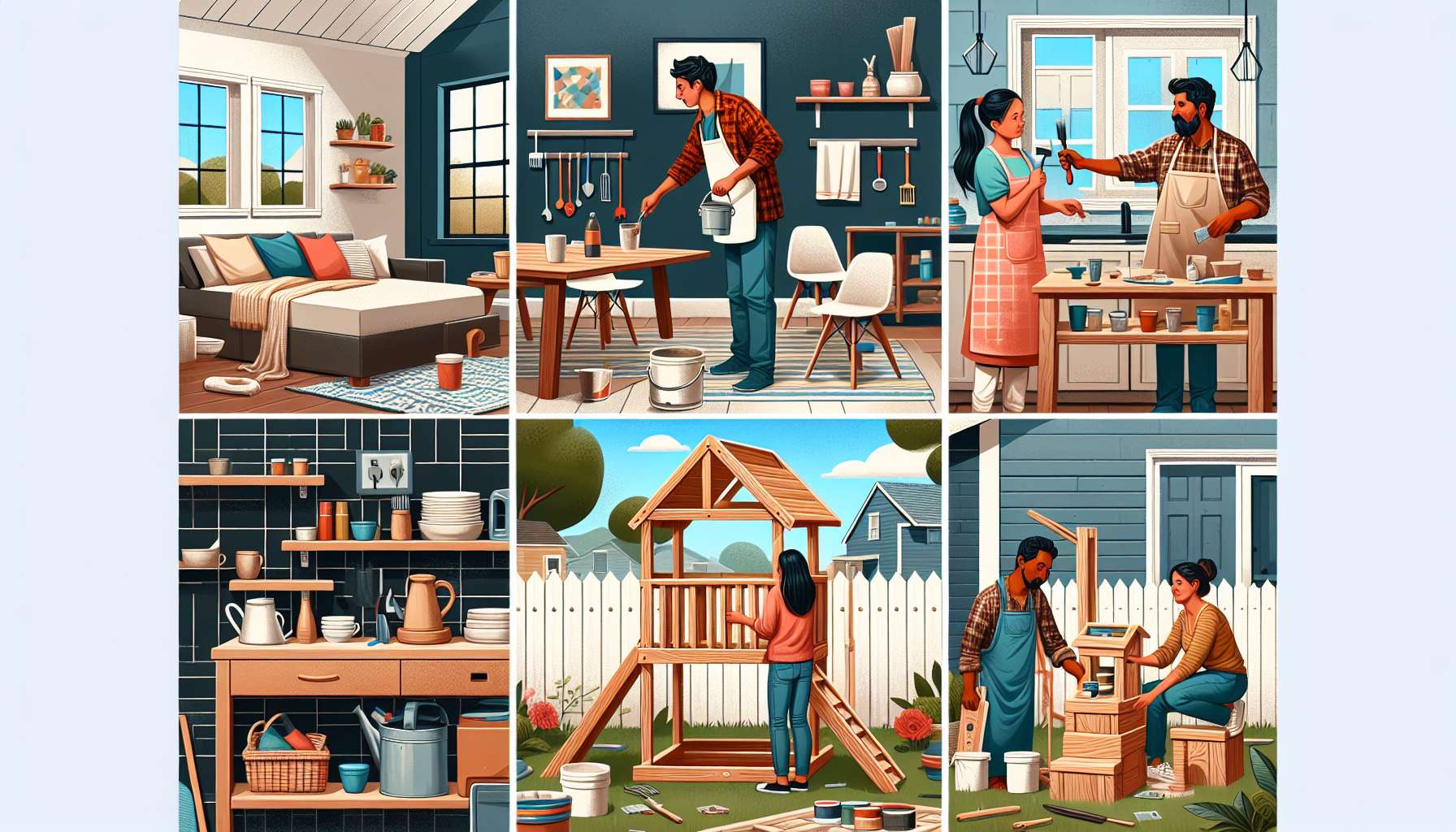 Transform Your Home: Creative DIY Projects for Everyone the American Way