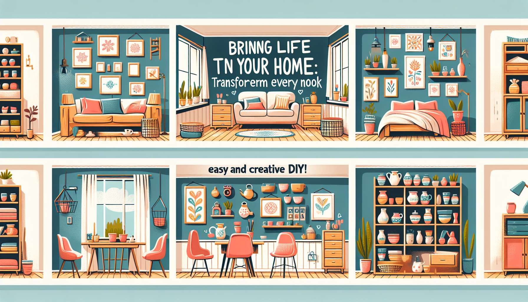 Revitalize Your Space: Easy and Creative DIY Projects for Every Corner!