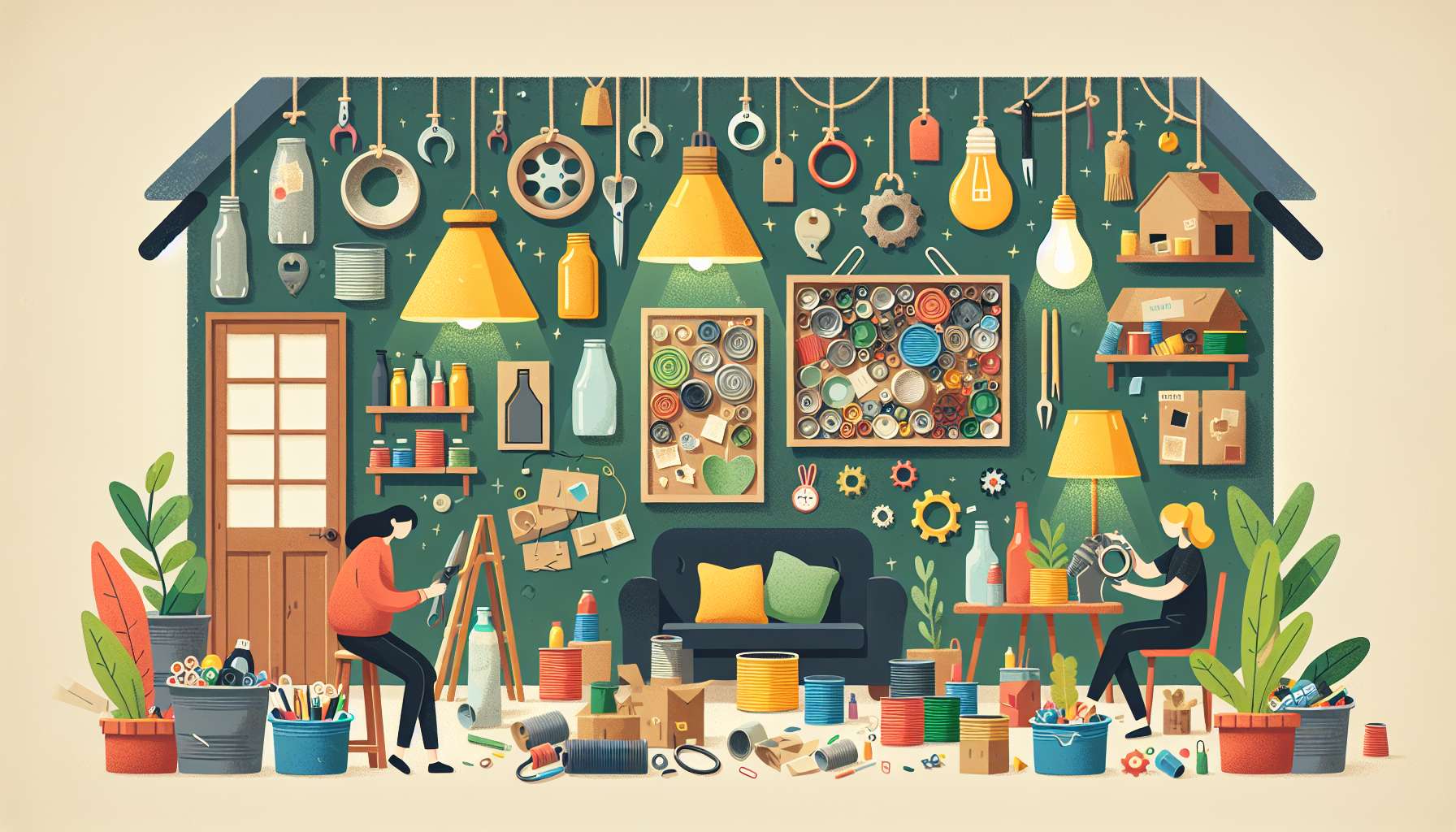 Transform Everyday Waste into Creative Treasures at Home