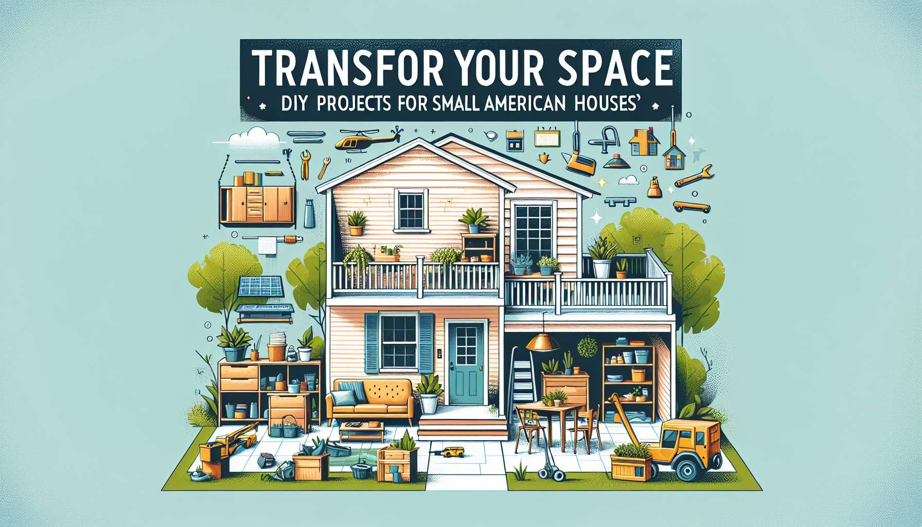 Revamp Your Space: DIY Projects for Small American Homes