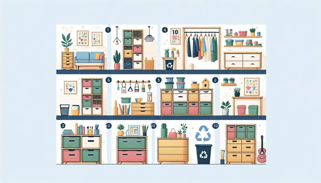 10 DIY Projects to Declutter and Organize Your Home Effortlessly