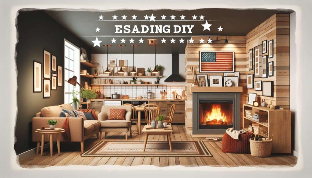 Cozy Home Makeover: Simple DIY Projects for American Interiors