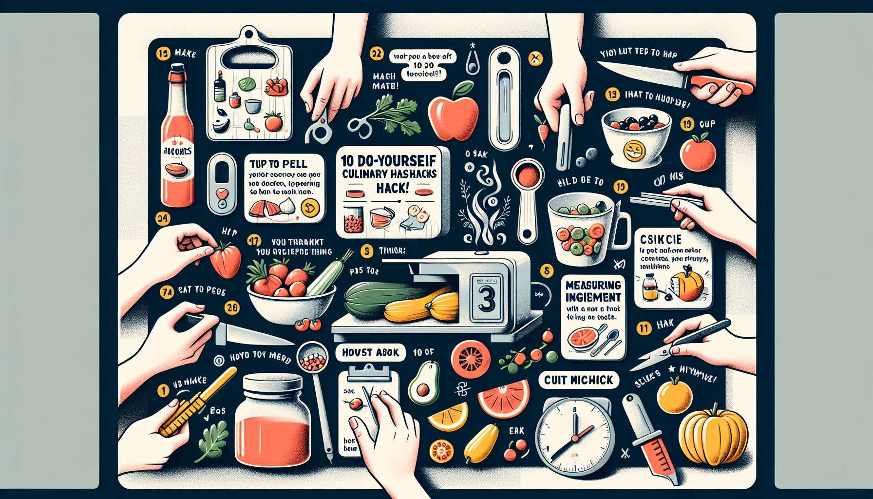 10 Brilliant Kitchen Hacks for Effortless and Efficient Cooking