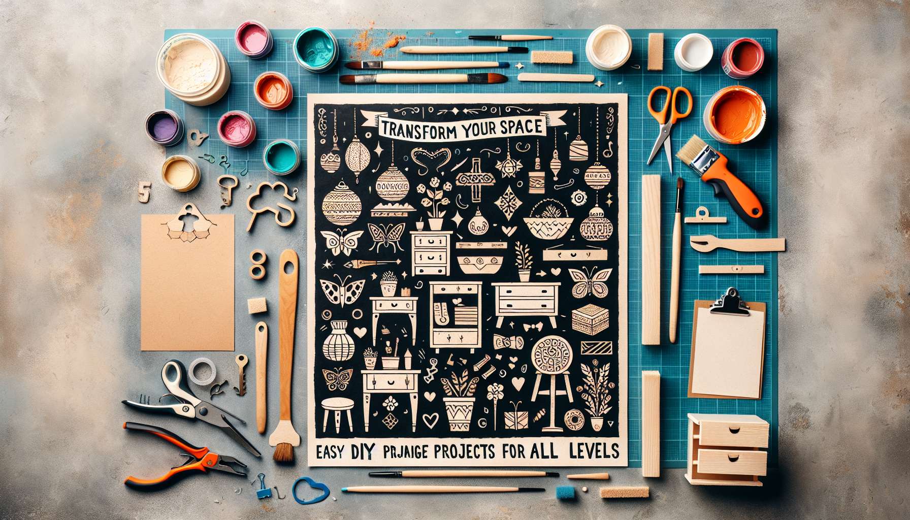 Transform Your Space: Easy DIY Projects for Every Skill Level