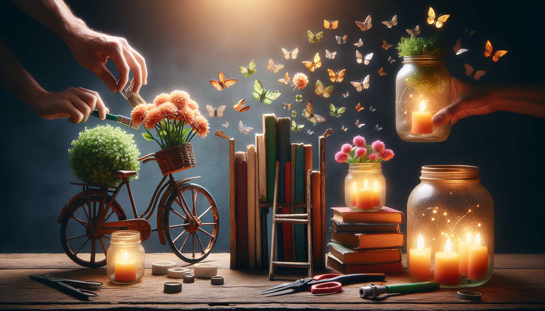 Upcycle to Revitalize: Turn Everyday Finds into Treasures