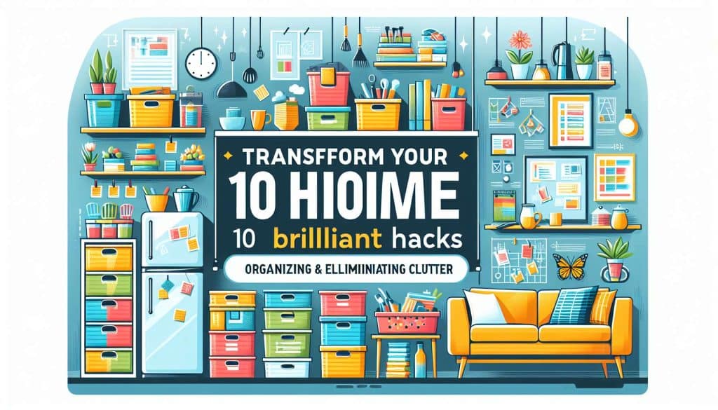 Revamp Your Space: 10 Clever Hacks for a Clutter-Free Home