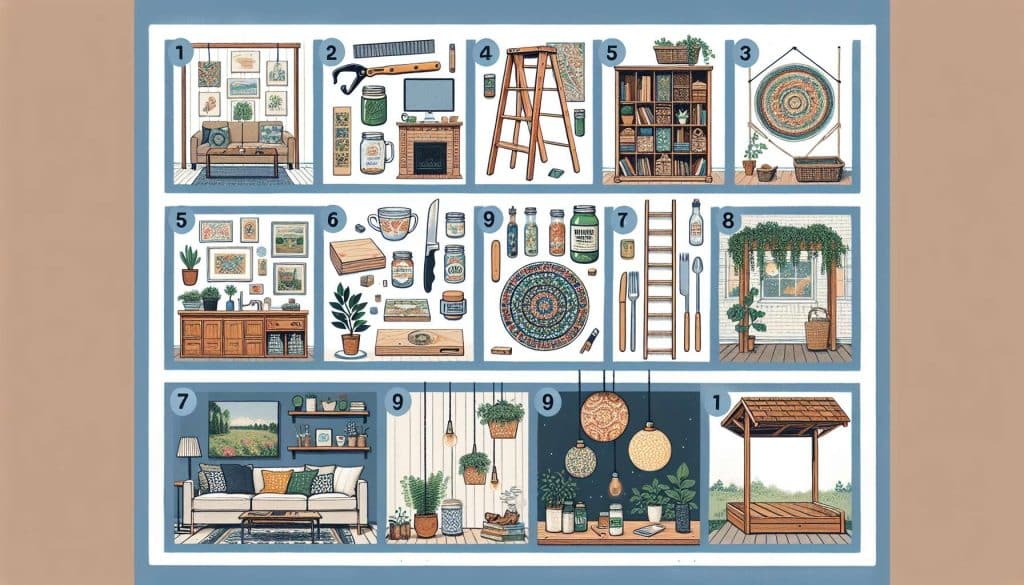 10 Creative DIY Ideas to Enhance Your Home and Lifestyle in the USA