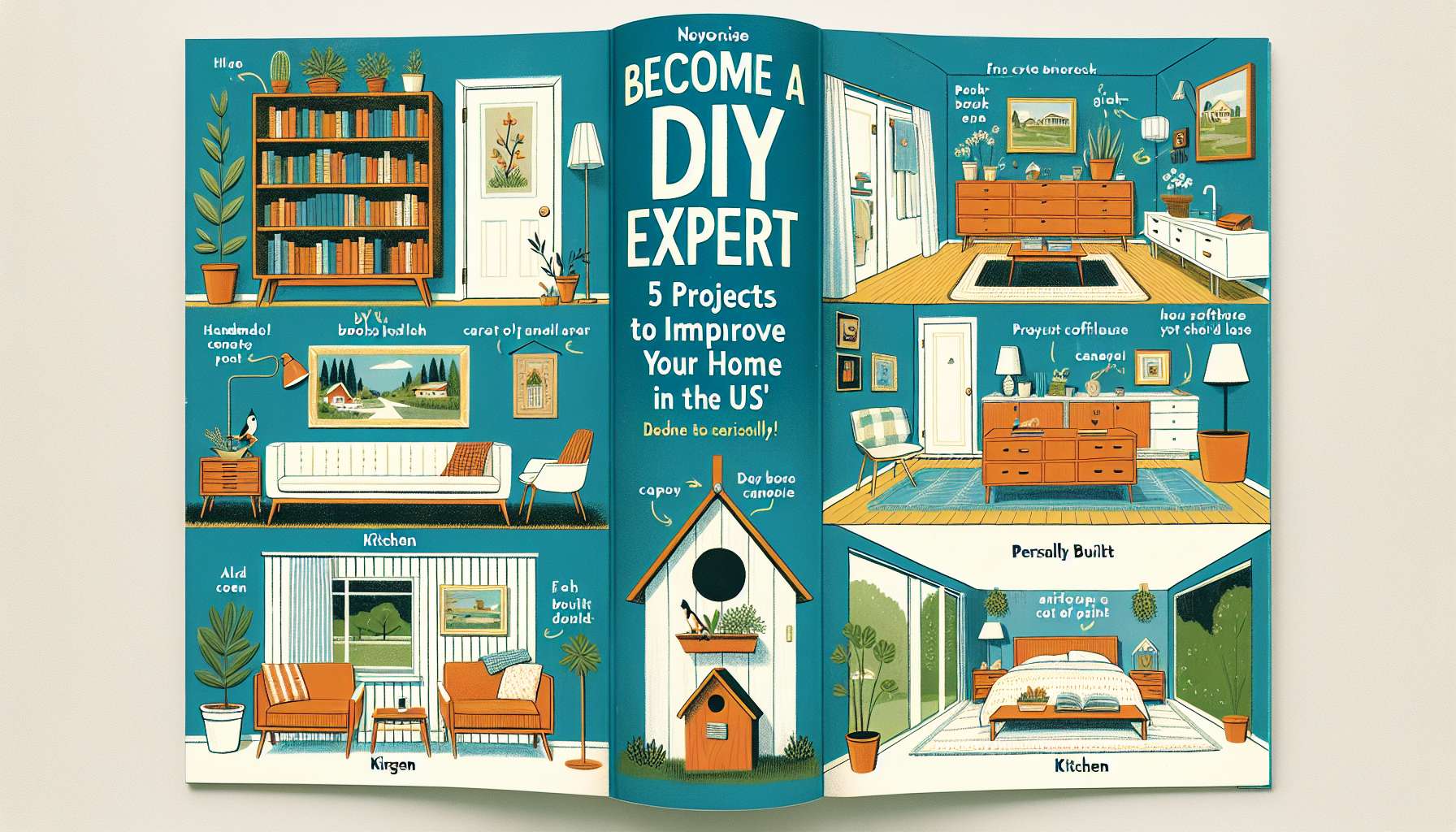 Master DIY Skills: 5 Home Improvement Projects in the USA