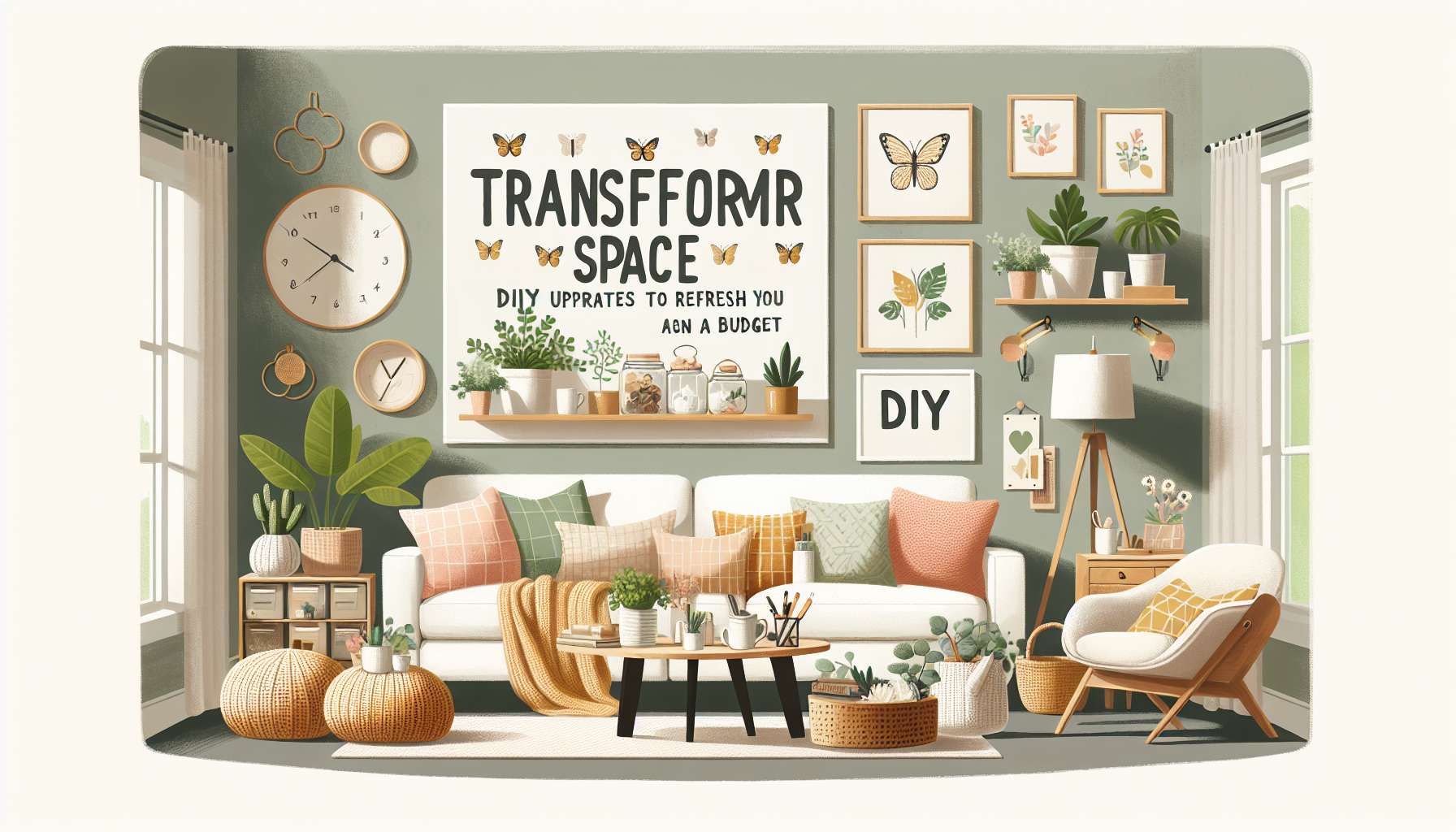 Revamp Your Space: Budget-Friendly DIY Home Makeover Ideas