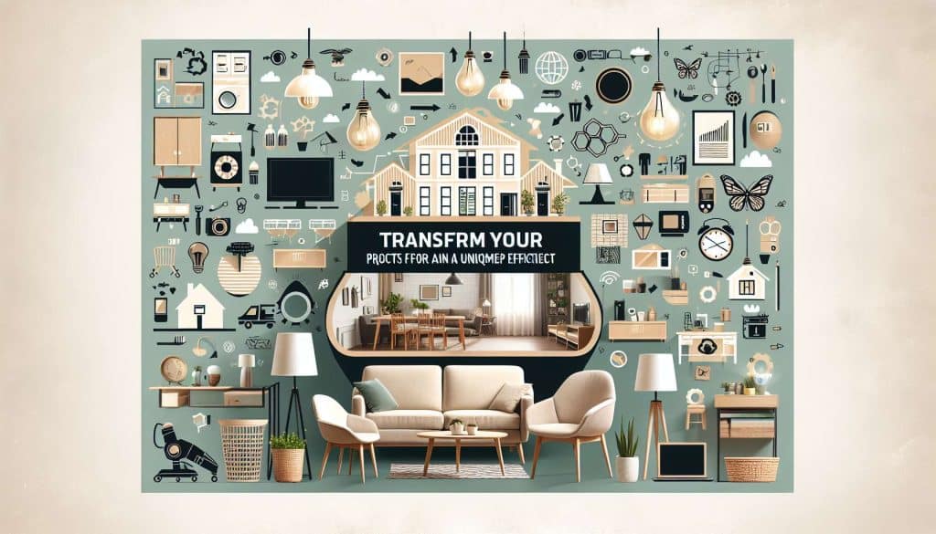 Transform Your Home: DIY Projects for a Unique and Efficient Space