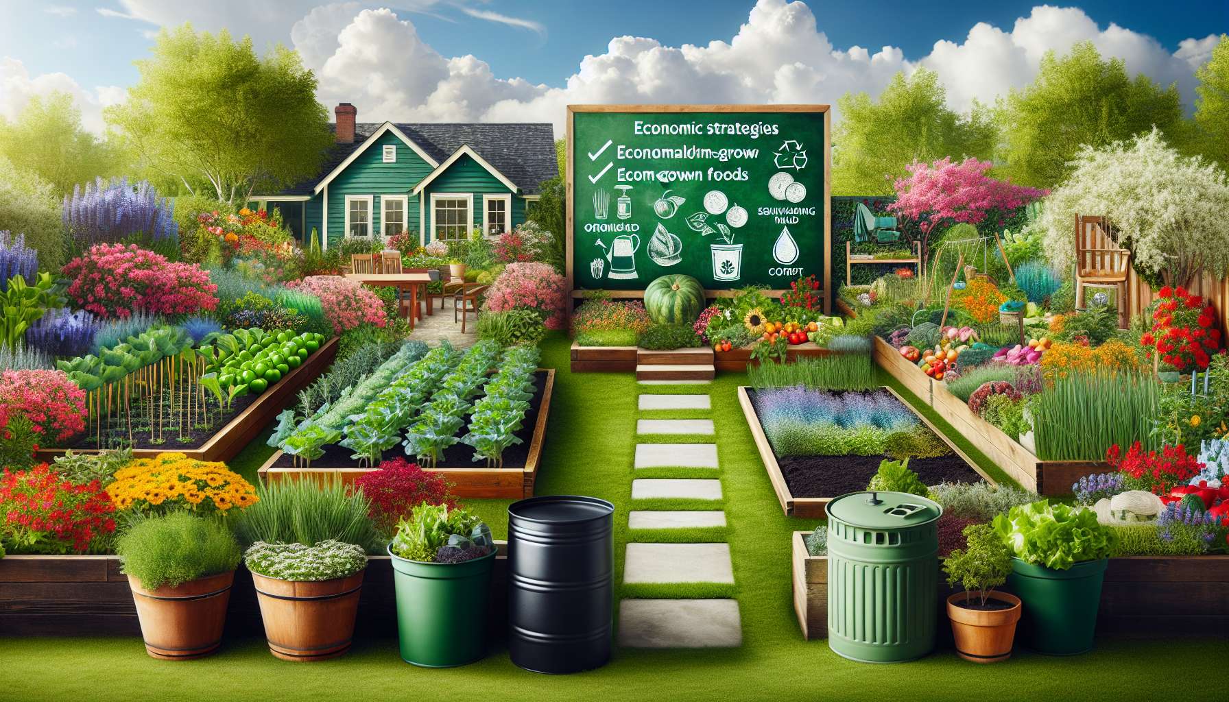 Economic Strategies for Crafting the Perfect American Garden