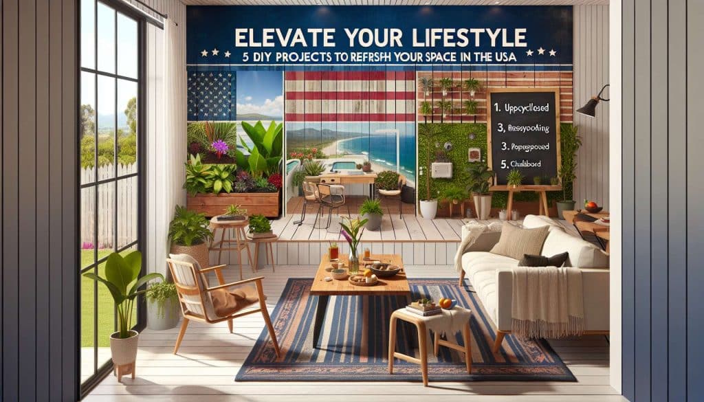 Transform Your Space: 5 DIY Projects to Elevate Your Lifestyle in the USA