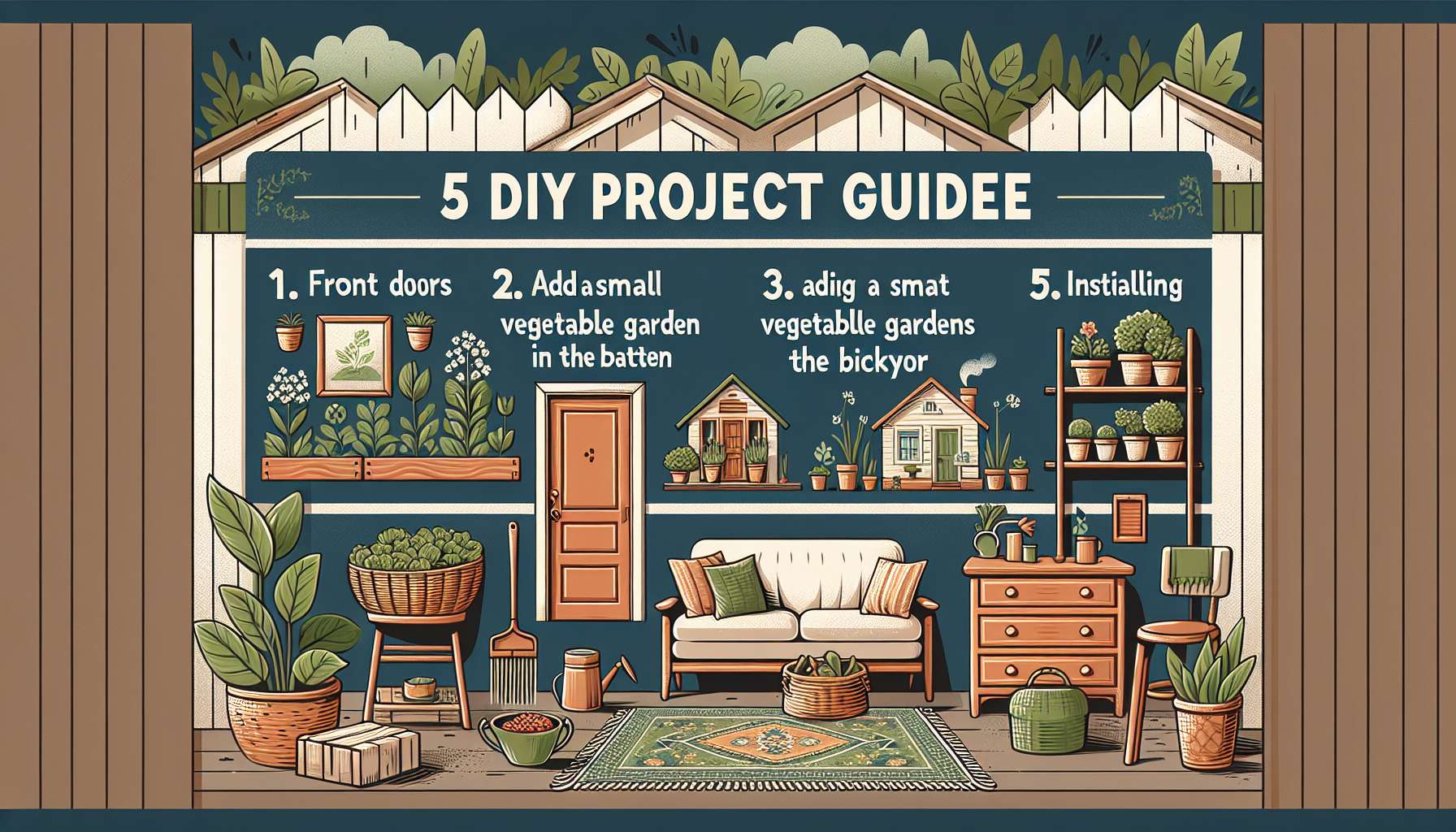 DIY Gems: Enhance Home Appeal & Value with 5 Easy Projects