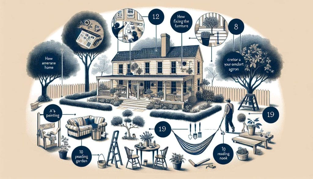 Boost Your American Home’s Value and Comfort with 10 DIY Projects