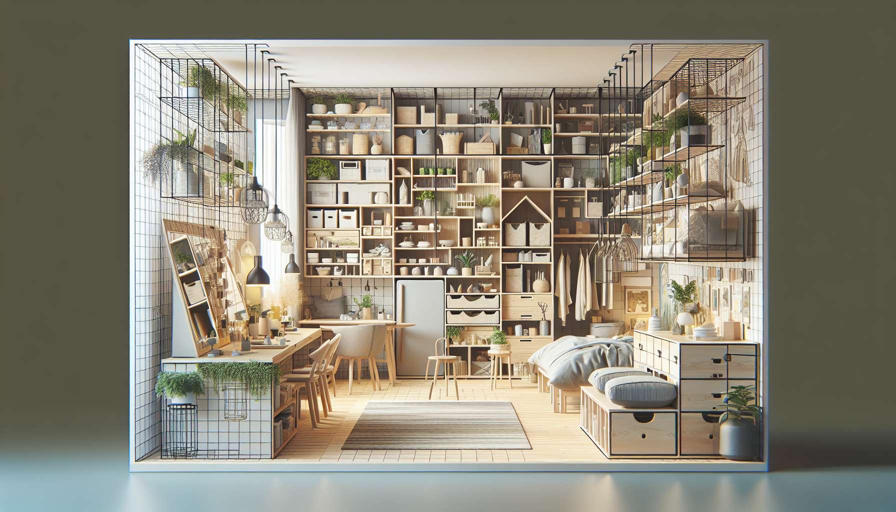 Creative DIY Storage Solutions for Stylish Small Spaces in US Homes